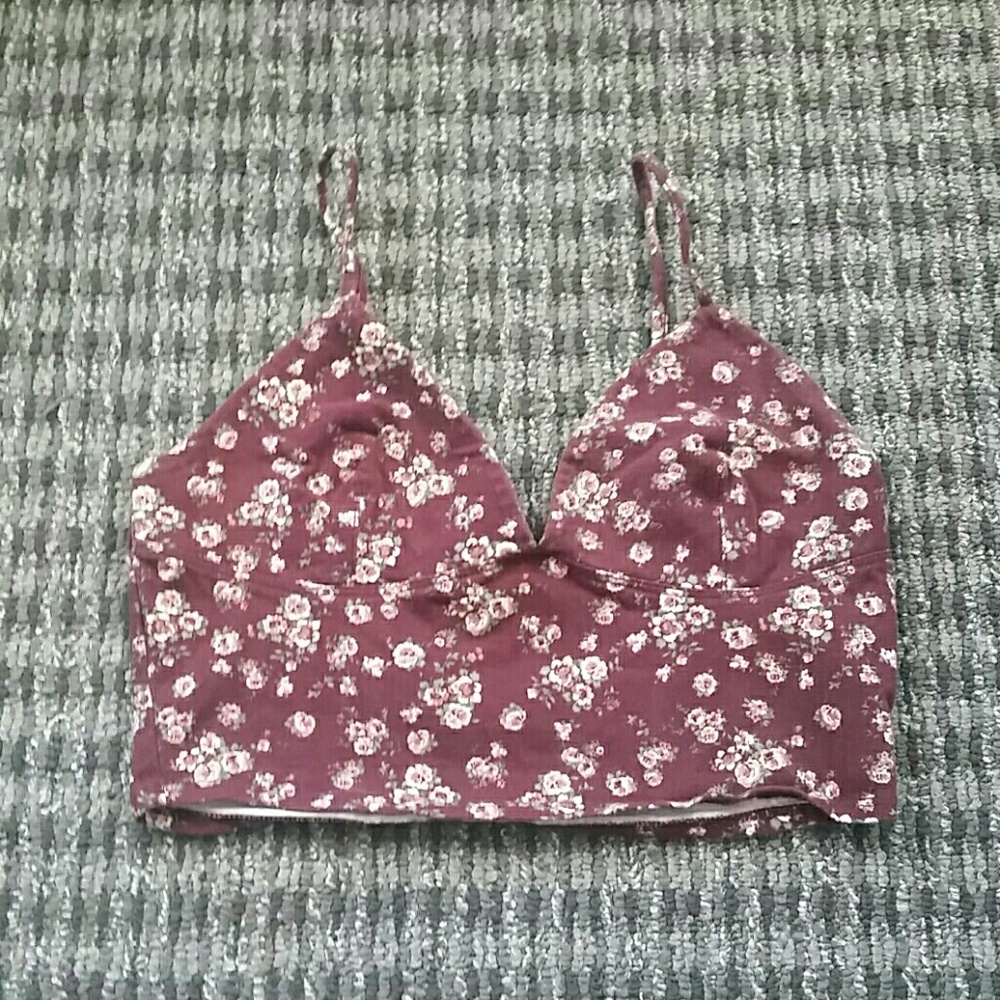 Floral Crop top